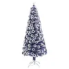 vidaXL Künstlicher Weihnachtsbaum mit Beleuchtung 180 cm Produktbild-Vorschau 2