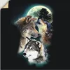 ARTland Wandbild, selbstklebend Phantasie Wolf Wölfe mit Produktbild-Vorschau 1