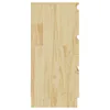 vidaXL Nočné skrinky 2 ks 40x29,5x64 cm z masívneho Náhľad obrázku produktu 5
