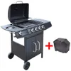 vidaXL Barbecue à gaz 4+1 flammes noir Voir les images du produit 2