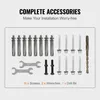 Wrought Iron Handrail, Fit 2 or 3 Steps Outdoor Stair Produktbild-Vorschau 6
