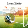 VEVOR profesionálna futbalová bránka 1 ks 371 x 121,5 x 183 Náhľad obrázku produktu 3