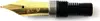 Pelikan Classic M200 Ersatz Edelstahlfeder - M - vergoldet Produktbild-Vorschau 1