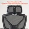 SevenComfort Sedia da ufficio ergonomica  con poggiapiedi Anteprima dell’immagine prodotto 11