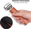 Ruční vrták do dřeva pro survival a bushcraft S hnědým Náhled obrázku produktu 6