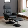 Homcom HOMCOM poltrona massaggiante con pouf Poltrona TV Anteprima dell’immagine prodotto 2