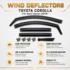 Lot de 4 déflecteurs pour Toyota Corolla (12e génération), Voir les images du produit 2