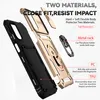 Moto G31 Hülle mit Schiebe Kamera Schutz und Ringhalter Produktbild-Vorschau 4