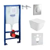LAVITA Vorwandelement GROHE Solido Start +Wand Hänge WC Produktbild-Vorschau 1