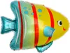 Folienballon Tier, Fisch bunt ca. 75,5*62 cm Produktbild-Vorschau 1