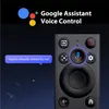 A remote control with Google Assistant voice control features highlighted. Náhled obrázku produktu