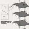 Sekey Schuhregal Schuhschrank mit 10 Ebenen , Schuhständer Produktbild-Vorschau 4