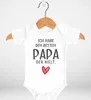 Baby Body mit Spruch ich habe den besten Papa der Welt Produktbild-Vorschau 2