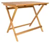 Balkontisch Akazie, ca. 80 x 60 x 74 cm, Klapptisch SKARA Produktbild-Vorschau 1