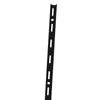 2er Set Wandschienen 1-reihig Raster 50 mm, Farbe:Schwarz, Produktbild-Vorschau 3