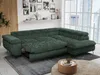 Ecksofa Sofa Grün, Wohnlandschaft L-Form mit Schlaffunktion Produktbild-Vorschau 4