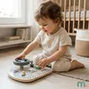 Mamabrum Montessori Busy Board Auto – Mini Motorikbrett Produktbild-Vorschau 11