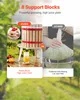 SucceBuy Pressoir manuel pour fruits et vins avec panier en Voir les images du produit 2