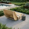 HOME DELUXE Wellenholzliege WOLGA - 120 cm | Holzliege, Produktbild-Vorschau 5