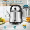 SCHEFFLER Wasserkocher Edelstahl 6Liter Teekocher Produktbild-Vorschau 7