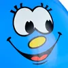 Pallone da rimbalzo Relaxdays per bambini, con faccina, con Anteprima dell’immagine prodotto 7