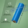 6 x Stretchfolie 50cm 1,5kg 23my blau + Abroller Produktbild-Vorschau 4