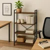Relaxdays Bücherregal, Industrial, 4 Fächer, HxBxT: 122 x Produktbild-Vorschau 3