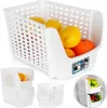 Pratico cestino in plastica bianca per frutta e verdura Anteprima dell’immagine prodotto 17