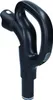 A close-up shot of a black vacuum cleaner handle. Produktbild-Vorschau