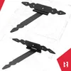 KOTARBAU® 2 pezzi cerniere a T nere L: 250 mm cerniere a Anteprima dell’immagine prodotto 6