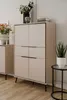 Buffetschrank Auryn - 90x38x140cm - 4 Türen und 2 Produktbild-Vorschau 15