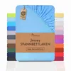 Jersey Spannbettlaken Spannbetttuch, 100% Baumwolle, Produktbild-Vorschau 1