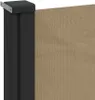 vidaXL Marquise latérale extensible Taupe 200x500 cm Voir les images du produit 7
