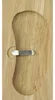 Rehbockbrett Eiche 1 19x12 dunkel - 5er Set mit Klammern Produktbild-Vorschau 4