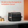 COSORI Dual Blaze TwinFry Heißluftfritteuse 10 L 2800 W, Produktbild-Vorschau 14