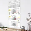 3 Monatskalender 2026 Wandkalender mit Schieber - Produktbild-Vorschau 4
