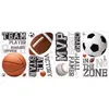 Sticker - Alle Sportarten - Höhe 25,4 cm Produktbild-Vorschau 2