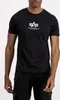 ALPHA INDUSTRIES BASIC T-SHIRT Schwarz Produktbild-Vorschau 5