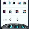 A collage of various electronic devices and accessories, with a close-up of a car charger at the bottom. Anteprima dell’immagine prodotto