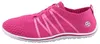 Das Bild zeigt einen Freizeitschuh in der Farbe Pink aus der Seitenansicht Der Schuh hat eine weiße Sohle und ist mit mehreren seitlichen Details versehen Podgląd zdjęcia produktu