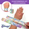 Einhorn Schnapparmband Sticker Set - Knickarmbänder und Produktbild-Vorschau 2