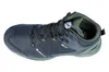 A single black and green hiking boot is shown from a side view against a white background. Anteprima dell’immagine prodotto