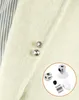 60er Pack Pin Keeper Pin Rücken Anstecker Verschluss 6 x 5 Produktbild-Vorschau 2