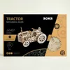 RoboTime 3D Puzzle mécanique en bois Tracteur Voir les images du produit 8