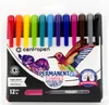 Centropen popisovač 2896 Permanent sada 12 barev Náhled obrázku produktu 1