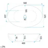 Aufsatzwaschbecken Rea Emilia Grid Ecru, Imitationsstein Produktbild-Vorschau 7
