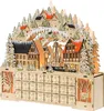 Adventskalender, Weihnachtsdorf, 18 LEDs, 24 Schubladen, Produktbild-Vorschau 2