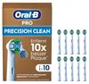 Oral-B Pro Precision Clean opzetborstels, 10 stuks (verpakt Productafbeelding-voorbeeld 2
