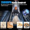 Handstaubsauger, Autostaubsauger, Akku staubsauger, 26000PA Produktbild-Vorschau 3