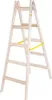 A wooden stepladder against a white background. Anteprima dell’immagine prodotto
